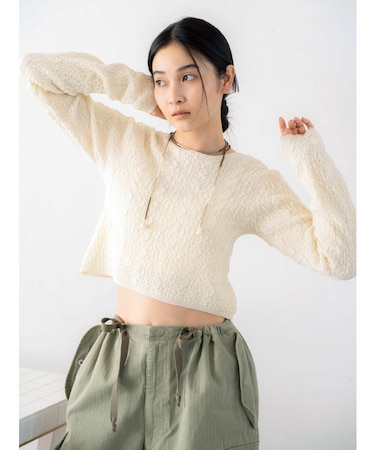 バックデザインニット