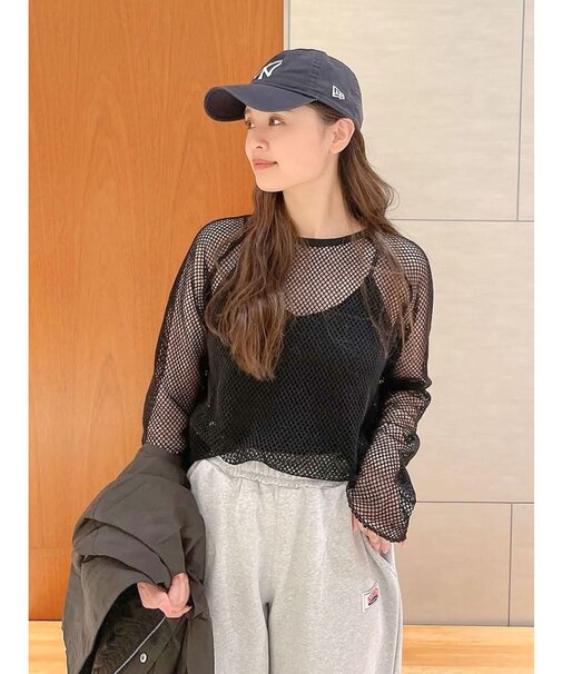メッシュロングスリーブTee