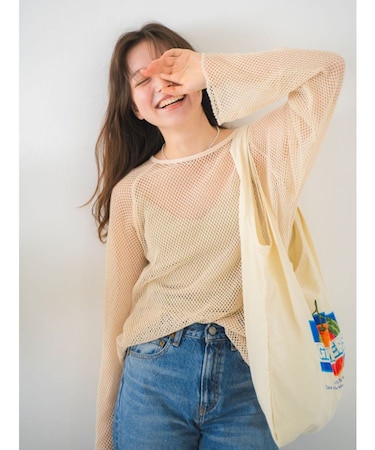 メッシュロングスリーブTee