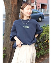 【WEB限定】刺繍ロゴルーズスウェット
