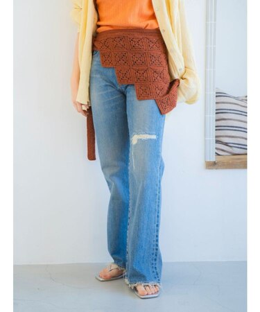 ニットデザインスカート