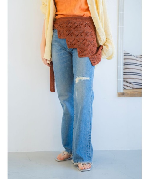 ニットデザインスカート