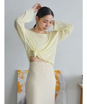 シアールーズカラーニット