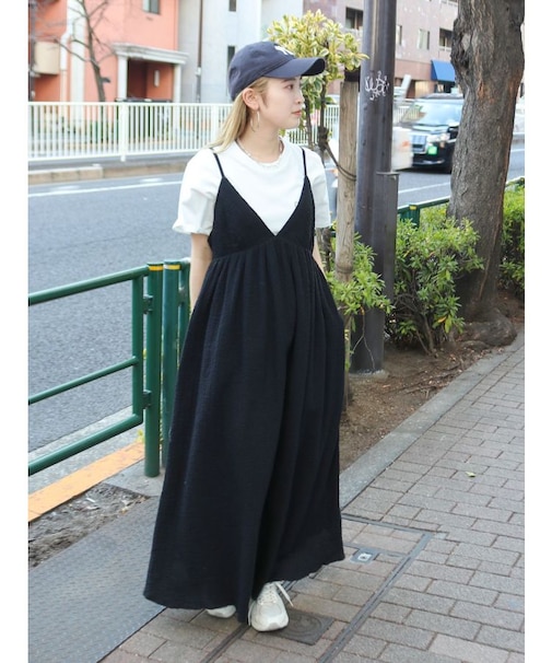 楊柳キャミワンピース