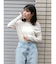 オフショルデザインロングスリーブTee