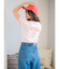 【WEB限定価格】カラーエンブロイダリーTee
