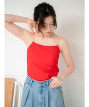 パット付きスクエアキャミソール