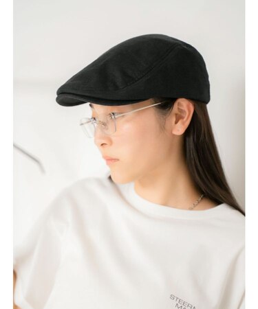 リネン混ハンチング