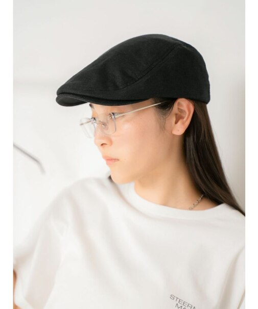 リネン混ハンチング