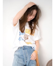 RUSSELL別注 リメイクロゴTee
