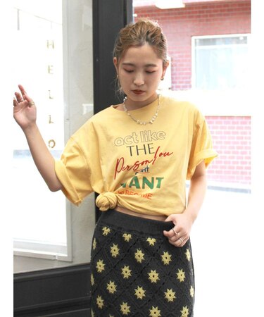 カラーロゴルーズTee