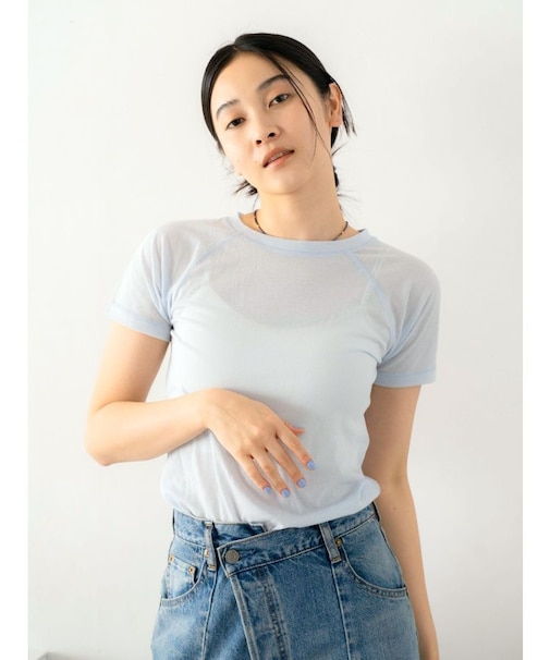 シアーカラーラグランTee