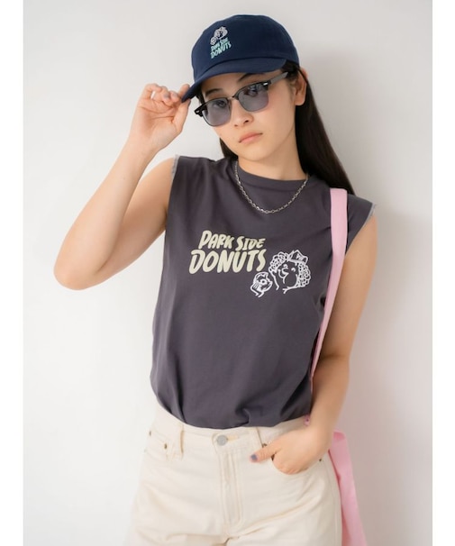 PARK SIDE DONUTS別注ロゴタンクトップ