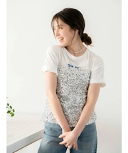 スパンコールビスチェ