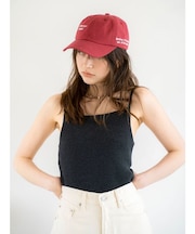 エンブロイダリーカラーロゴキャップ