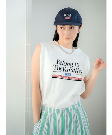 ヴィンテージロゴノースリトップス