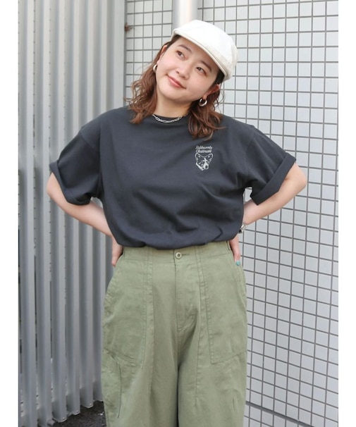 ドッグプリントロゴTee