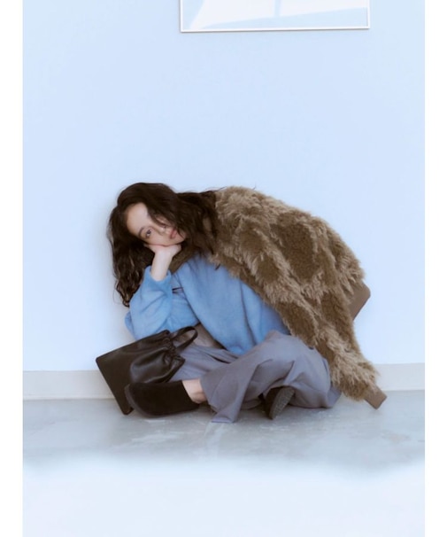 モヘヤ混シアーニット