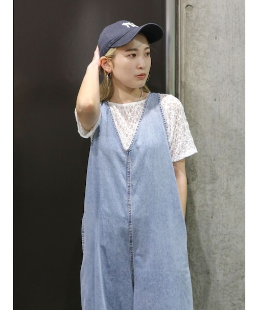 バックオープンレースTee