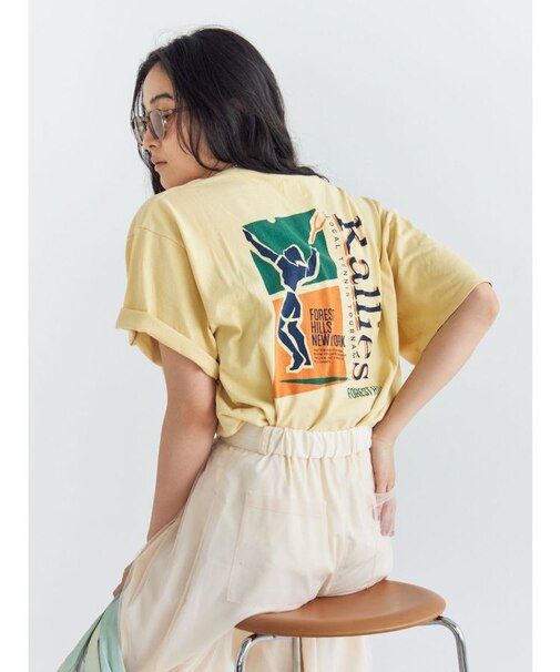 RalliesロゴプリントTee