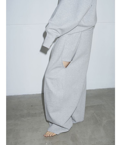 【Htage】サイドカットスウェットパンツ