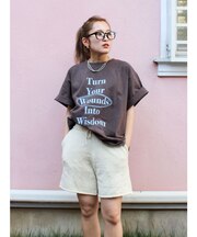 ヴィンテージウォッシュロゴビッグTee