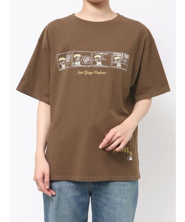 【MLB×PEANUTS】ロゴTee