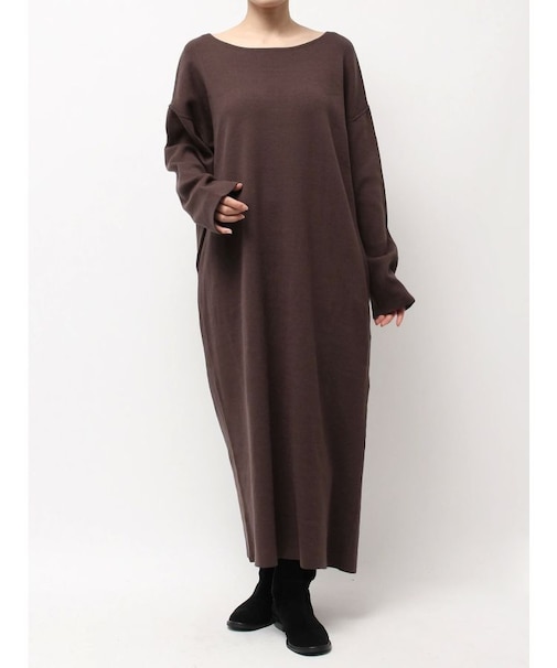 ルーズニットワンピース