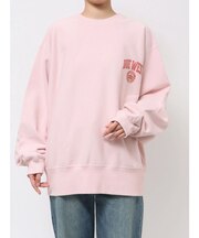 ビッグシルエットロゴスウェット
