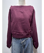 オフショルスウェット