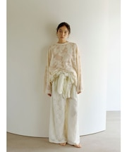 フリルデザインロンパース