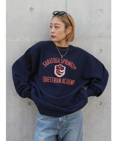 ヴィンテージカレッジスウェット