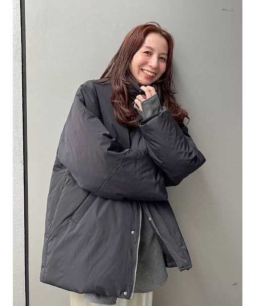 ミドル丈ルーズシルエットダウン