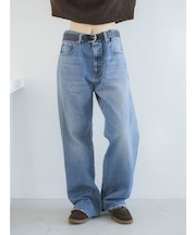 ヴィンテージルーズストレートデニム