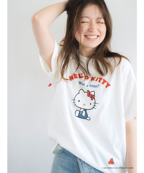 【ハローキティーコラボ】ロゴデザインTee