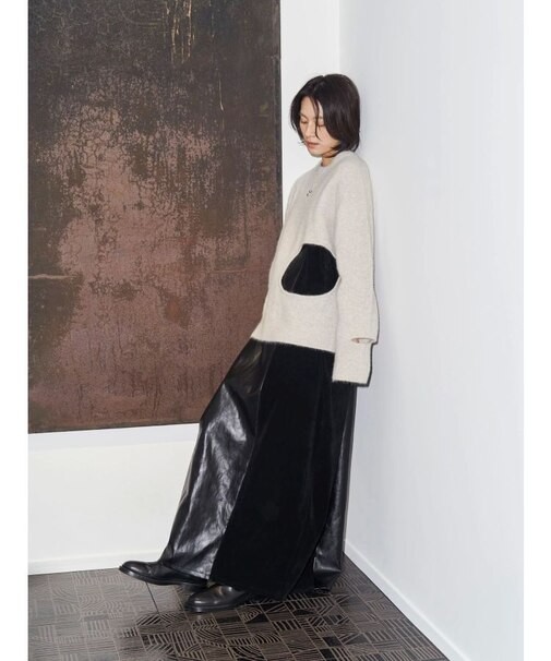 【Htage】ボリュームキャミドッキングワンピース