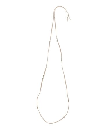 フェイクスウェードネックレス