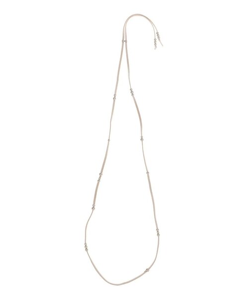 フェイクスウェードネックレス