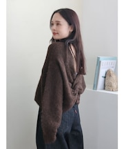 バックオープンデザインニット