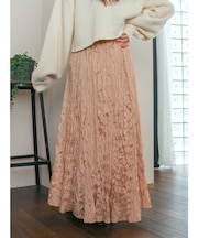 クリンクルボリュームスカート