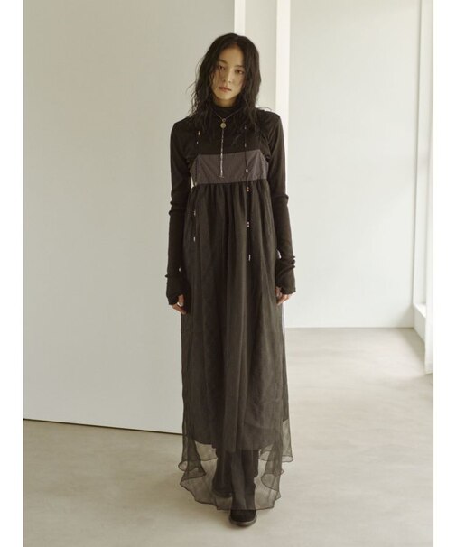 ハイネックシアーロングスリーブTee