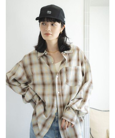 ビッグルーズチェックシャツ