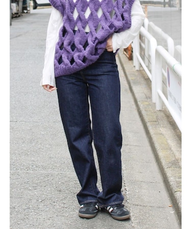 スリムストレートデニム