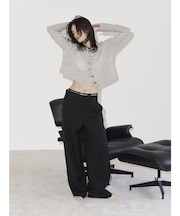 【Htage】ダブルウエストデザインパンツ