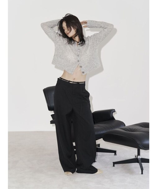 【Htage】ダブルウエストデザインパンツ