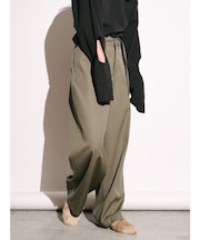 【Htage】ダブルウエストデザインパンツ