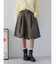 ワイドシルエットチノハーフパンツ