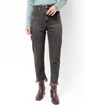 ヘムデザインストレッチデニム