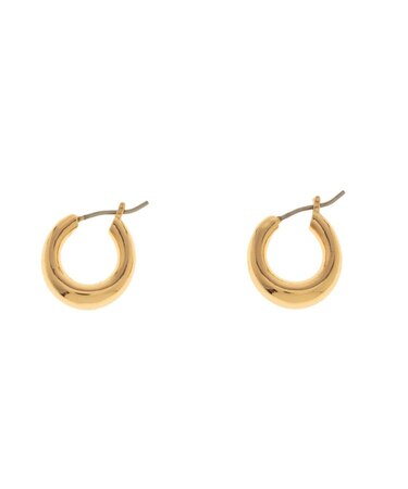 ミニフープデザインピアス