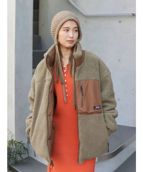 TAION別注 リバーシブルダウン｜アングリッドの通販｜&mall（アンド